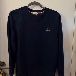 Moncler Women’s Dark Navy Crewneck Sweatshirt